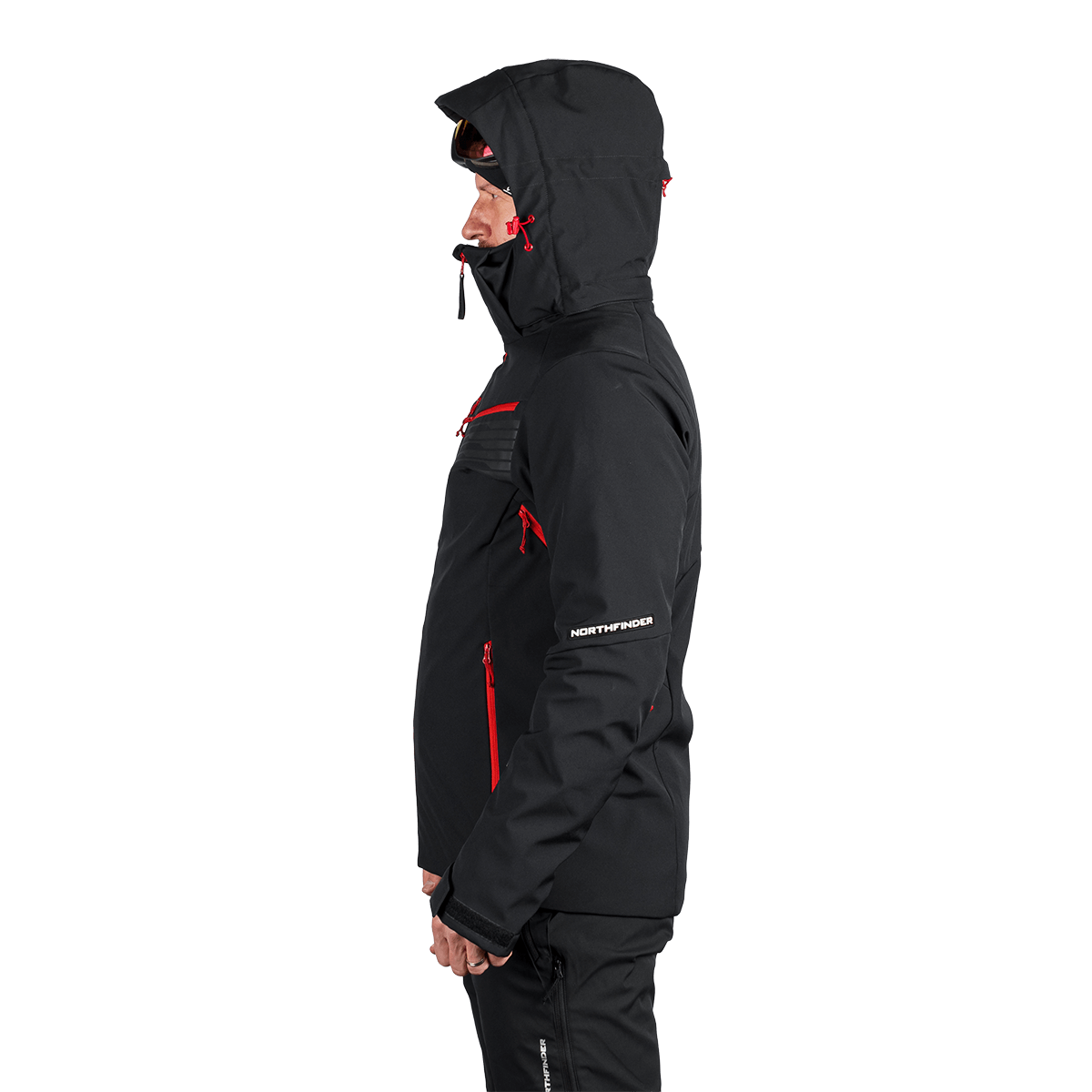 Giacca da sci da uomo Northfinder BU-5352SNW BARTALAN